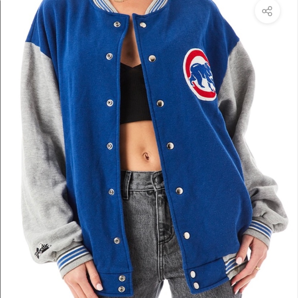 VINTAGE KNIT SPORTS BOMBER - LF